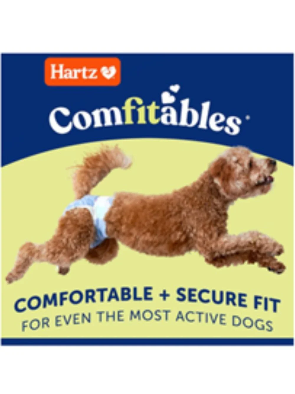 NWT Hartz Comfitables Male & Female Dog Diapers, Large 18